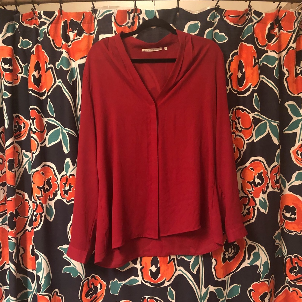 Beautiful Red Blouse